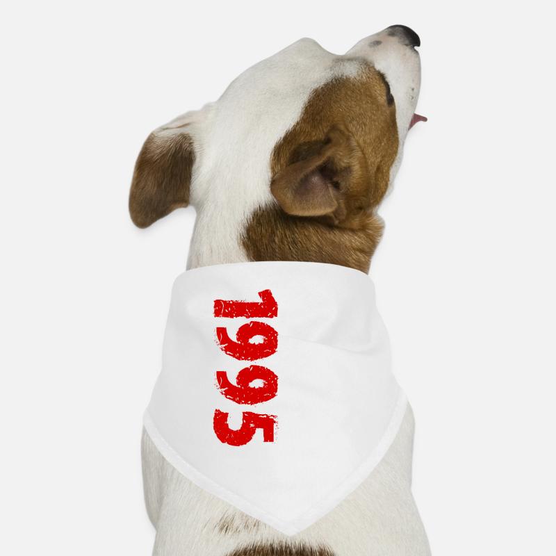 1995 Limited Edition Geburtstag Geschenk Frau Mann Hunde-Bandana
