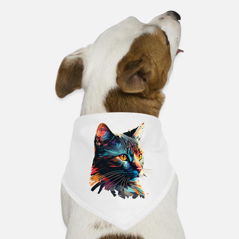 Chat coloré Bandana pour chien