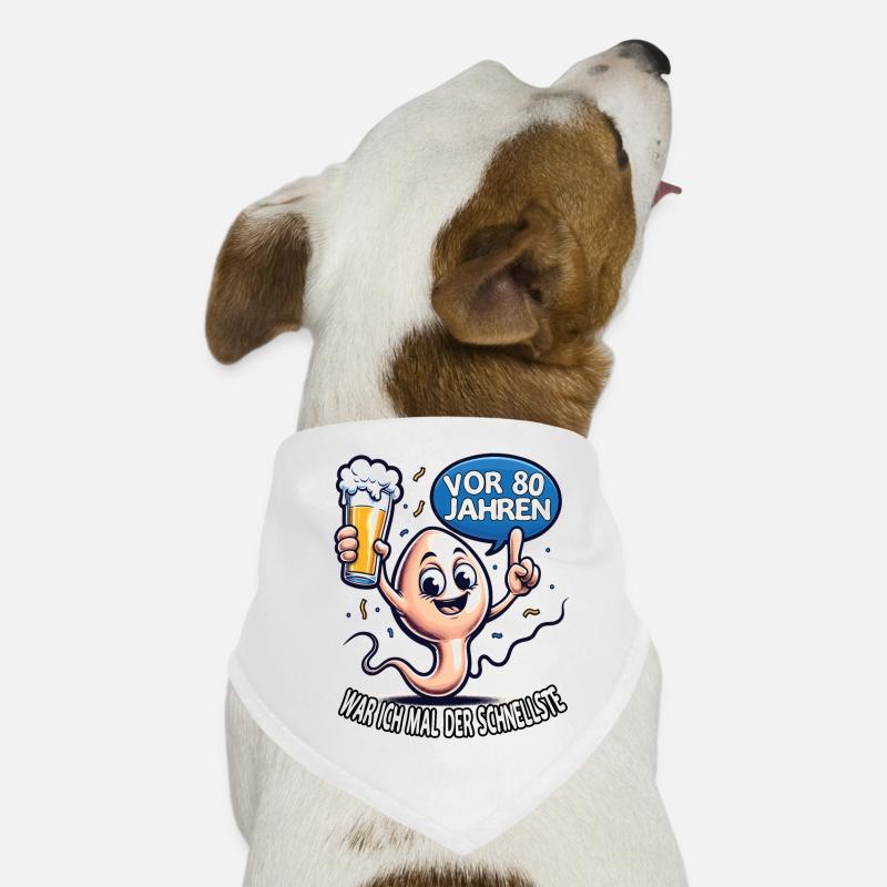 Il y a 80 ans, j’étais le plus rapide Bandana pour chien