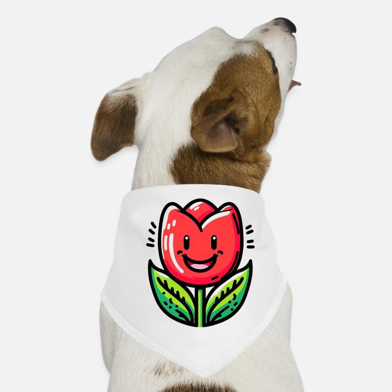 Tulpe Hunde-Bandana