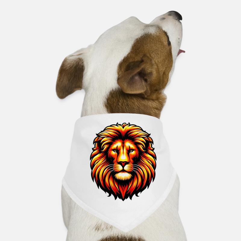 Lion Dog Bandana