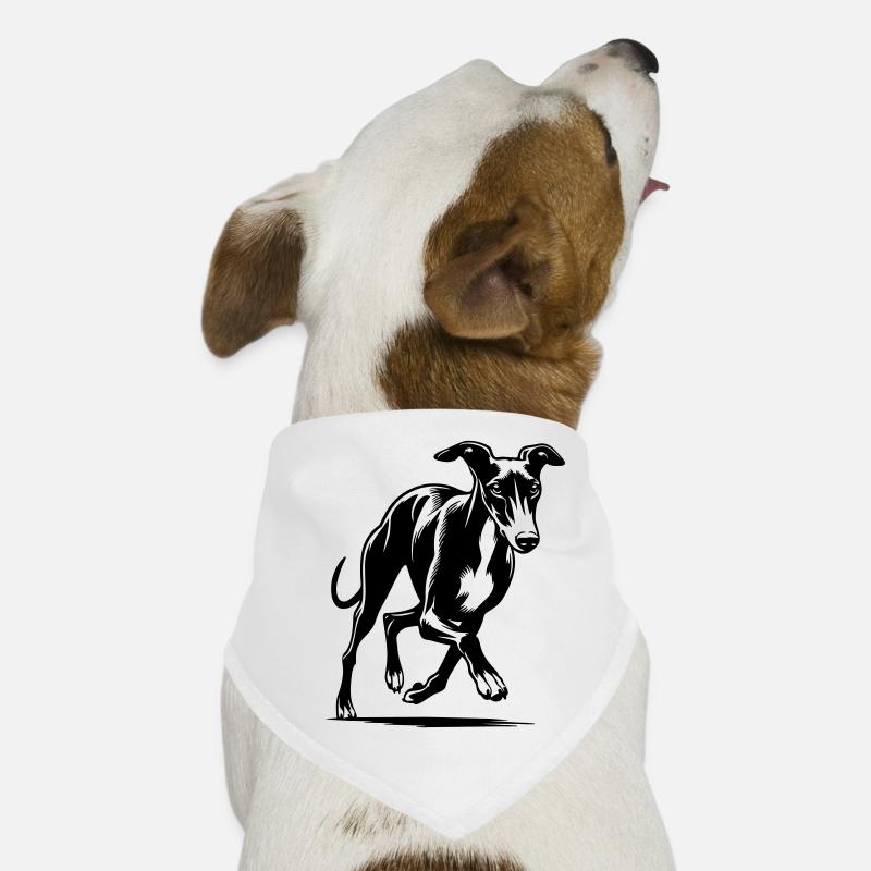 Whippet Hunde-Bandana