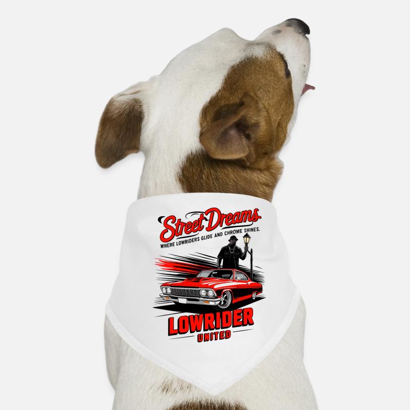 Lowrider Auto Bandana pour chien