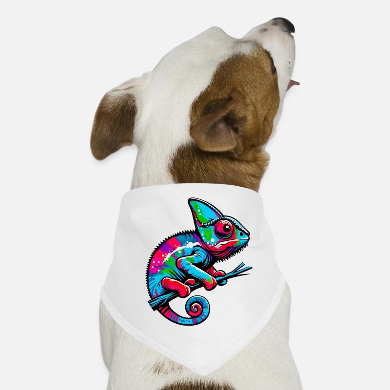 Chameleon Dog Bandana