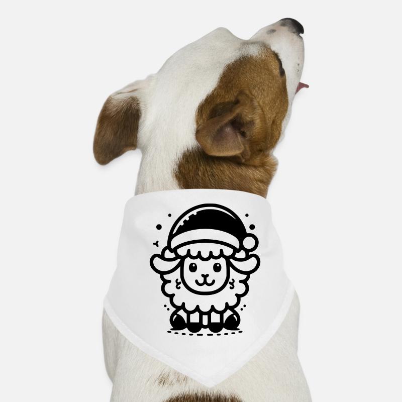Mouton de Noël Bandana pour chien