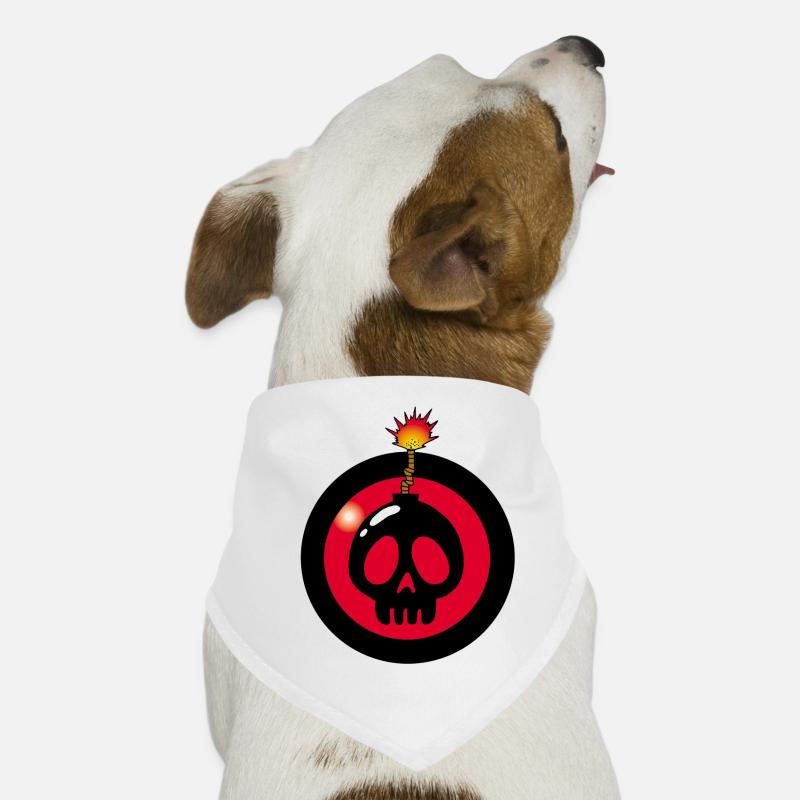 Crâne explosif Bandana pour chien
