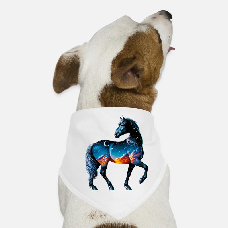 Pferd Hunde-Bandana