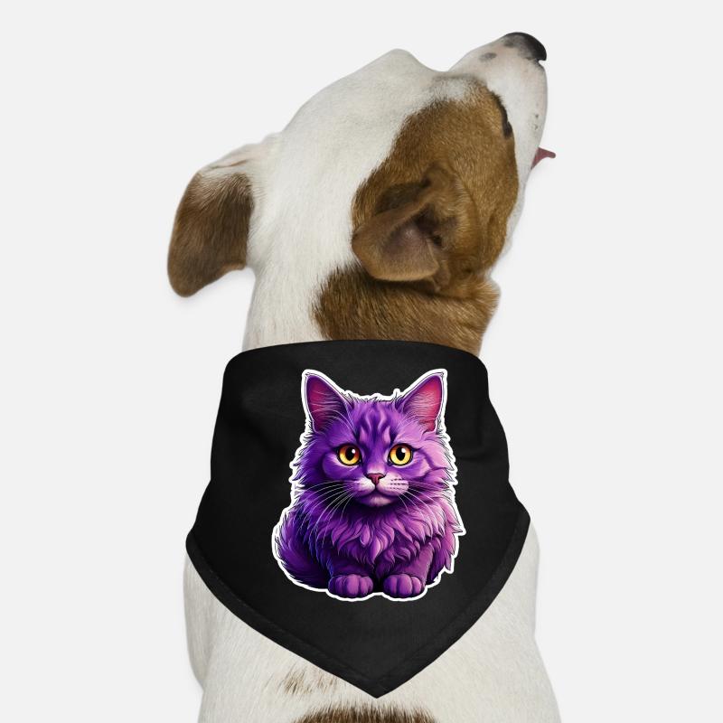 Cat modern design Dog Bandana