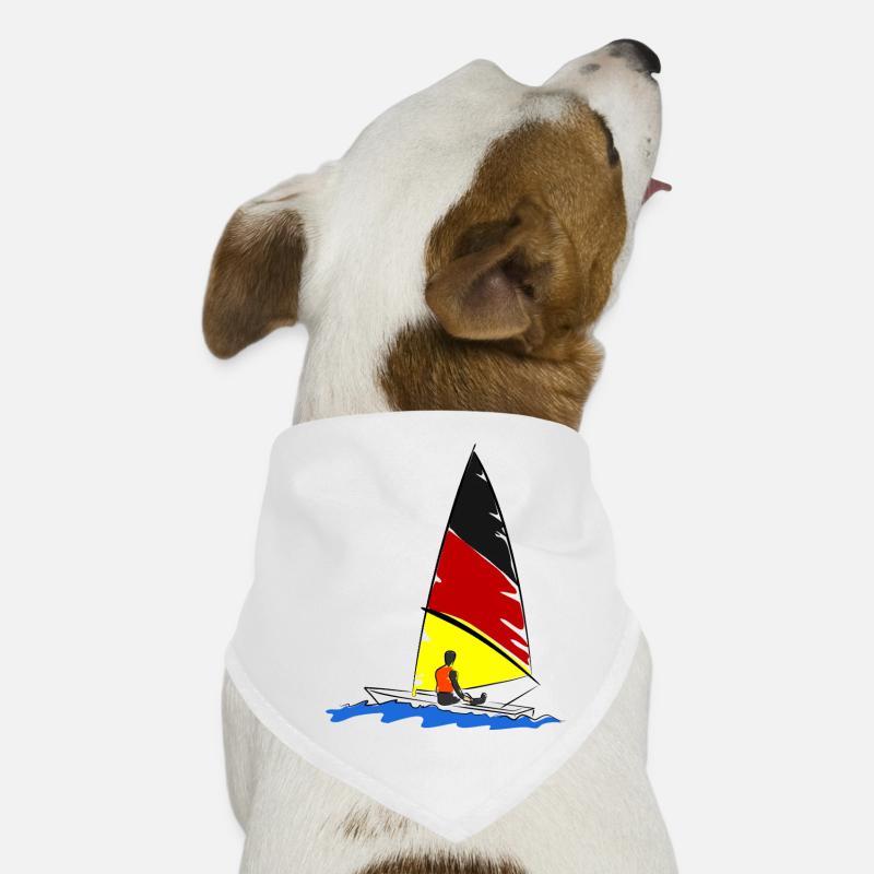 Segelboot Hunde-Bandana