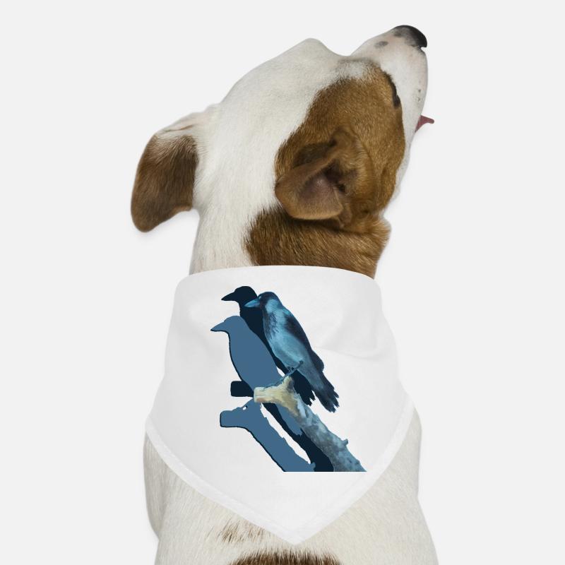 La chance du corbeau Bandana pour chien