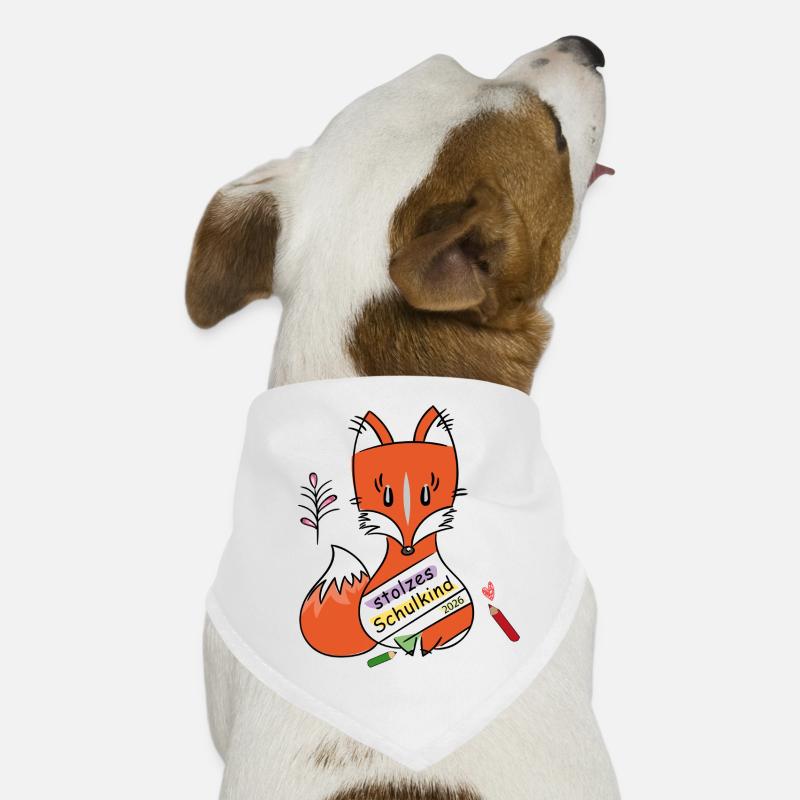 Stolzes Schulkind 2026 Hunde-Bandana