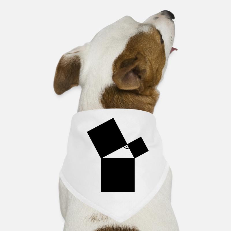mathématique Bandana pour chien