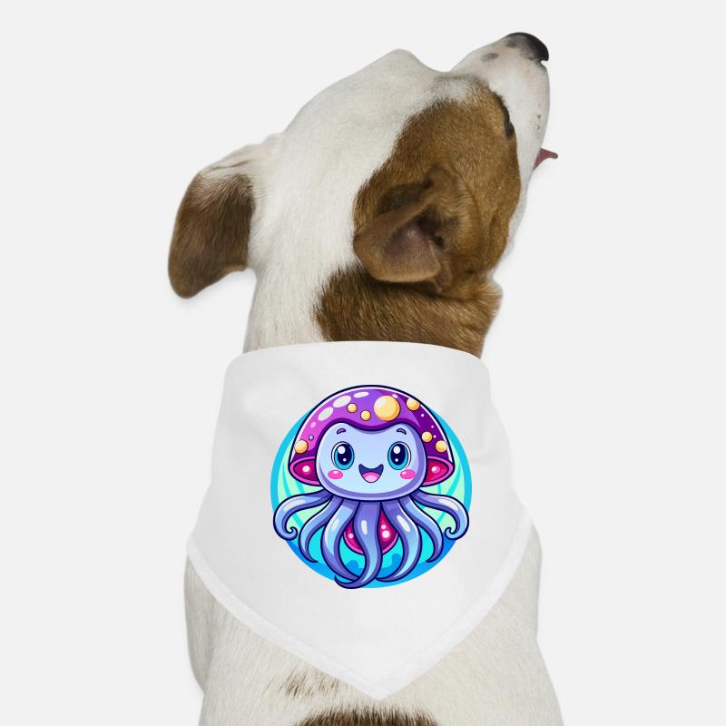 Süße Qualle Hunde-Bandana