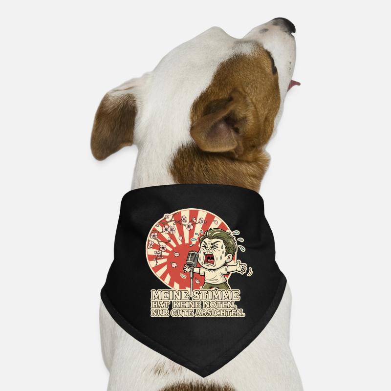 De bonnes intentions, pas de notes Bandana pour chien