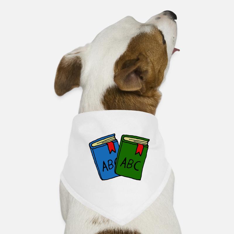 School books, first class, children Dog Bandana