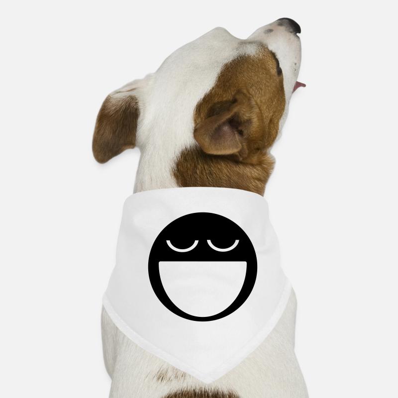 zufrieden Hunde-Bandana