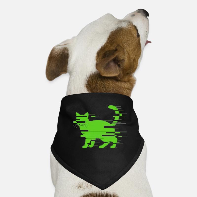 Glitch Cat Dog Bandana