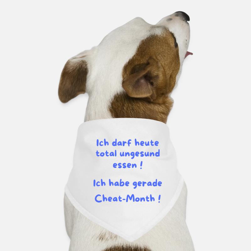 Ich habe gerade Cheat Month Hunde-Bandana