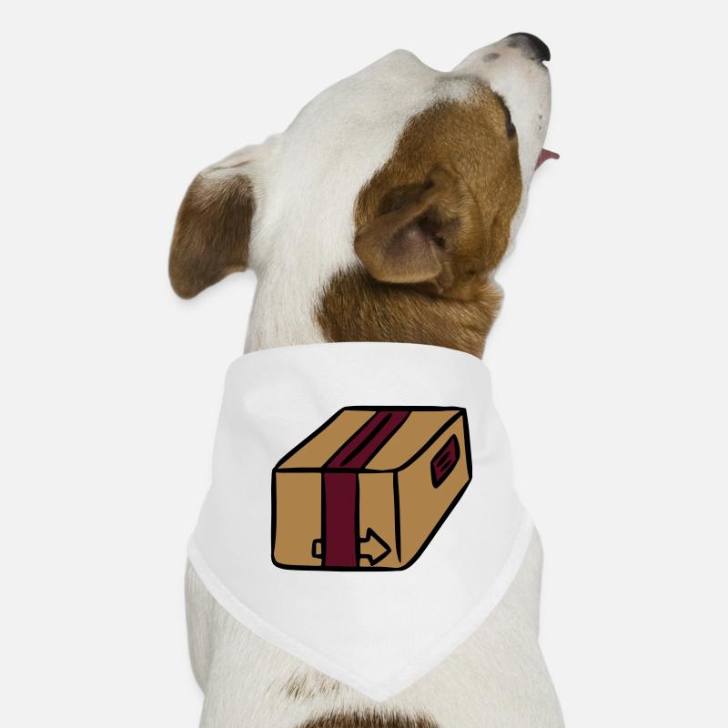 Package Delivery Shipment Delivery Parcel Messenger Post Dog Bandana