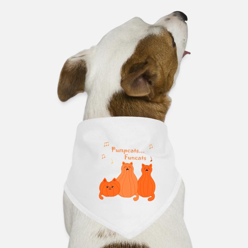 Les citrouilles sont des chats funts Bandana pour chien