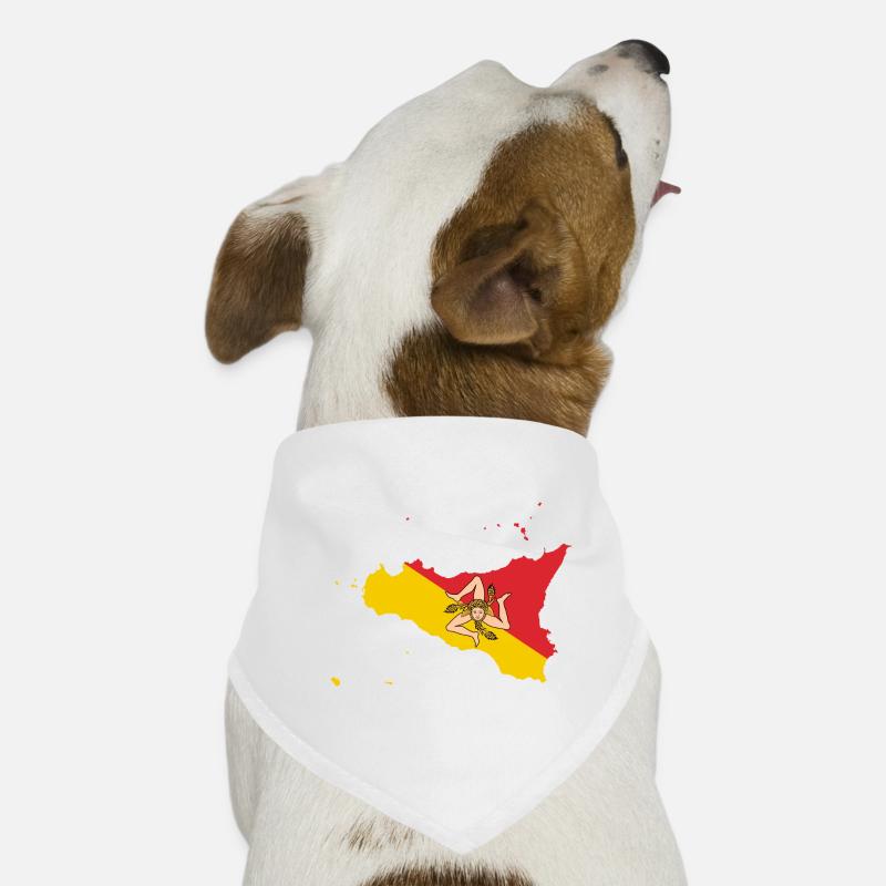 Trinacria Sicily Dog Bandana