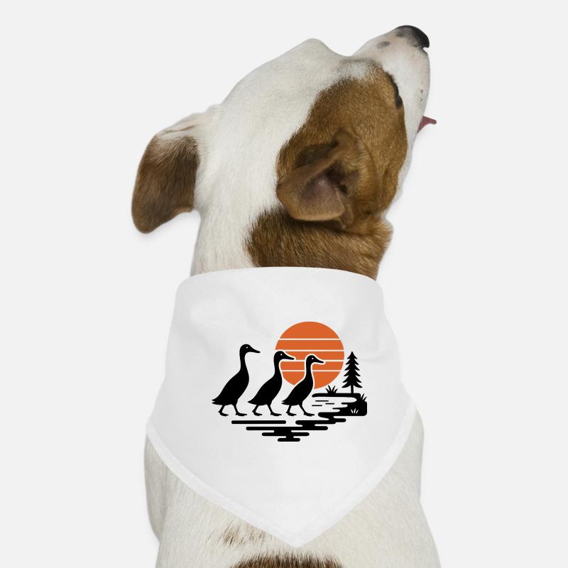 Canards Canard Canard Canard Élevage de Canards Bandana pour chien