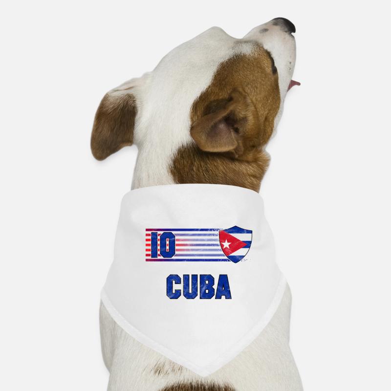 Cuba Soccer Team Dog Bandana