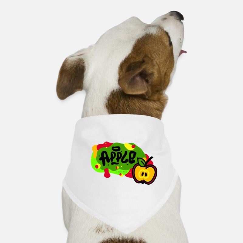 Pomme - Calypso Blous - Bandana pour chien - blanc