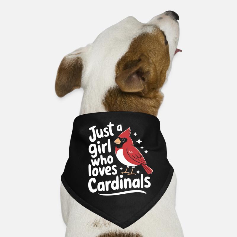 Cardinal Red Cardinal Vogel Red Cardinal Dog Bandana