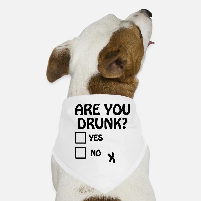 Are you drunk? Dog Bandana