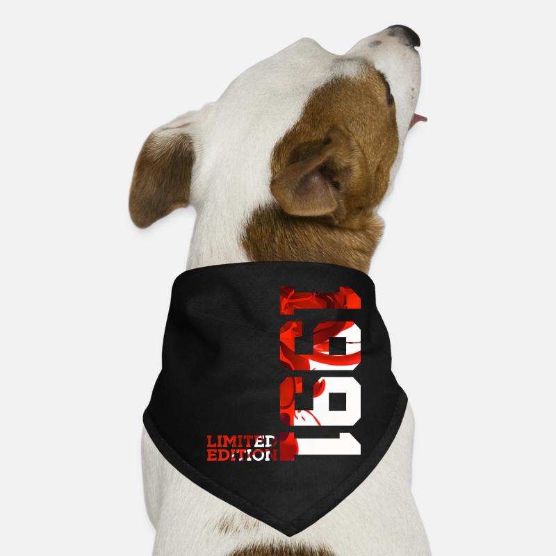 35E ANNIVERSAIRE 35 ANS ÉDITION LIMITÉE 1991 Bandana pour chien