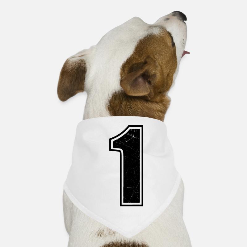 One Number Dog Bandana