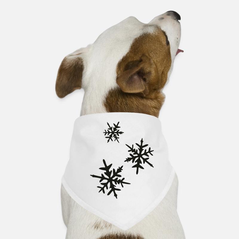 Ice Crystal Dog Bandana