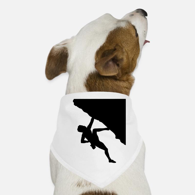 climbing, climber Dog Bandana
