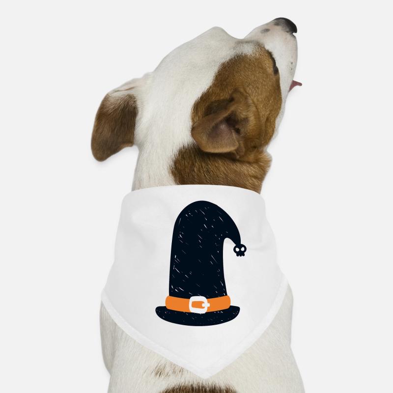 hexenhut - Hunde-Bandana - Weiß