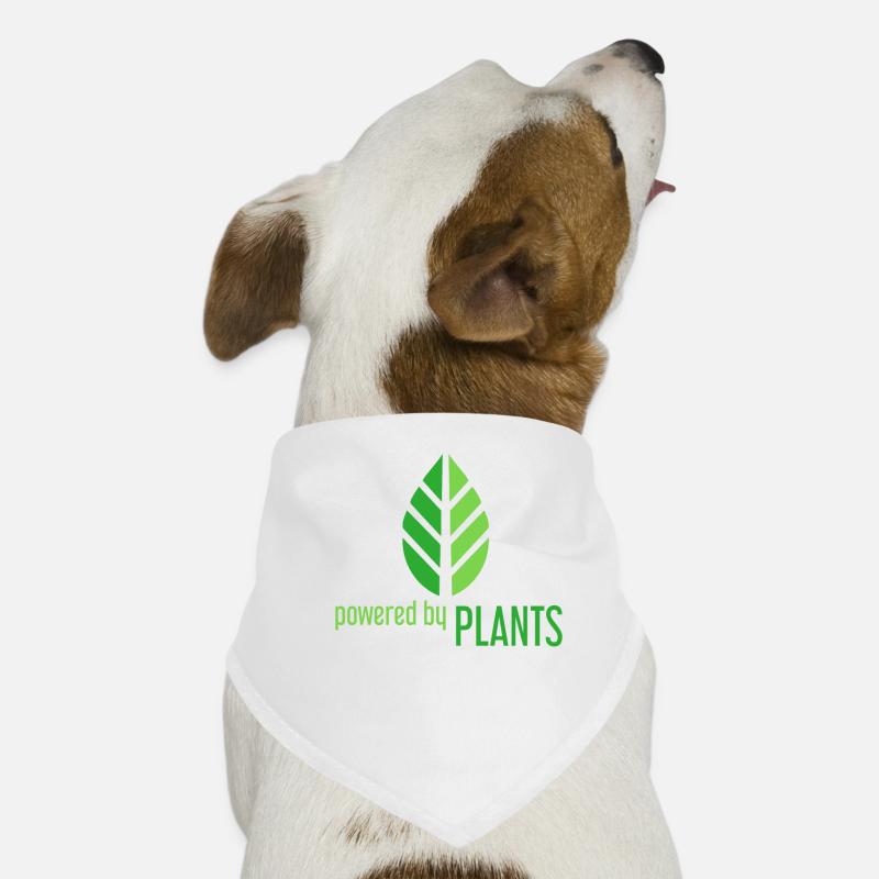 Powered by Plants Dog Bandana