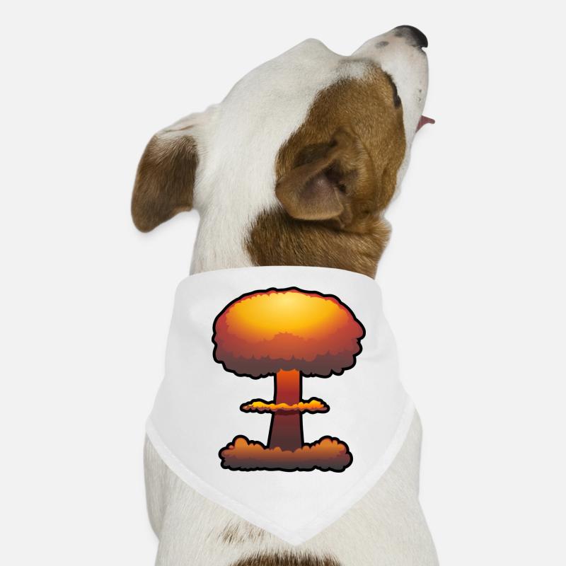 Bombe atomique Bandana pour chien