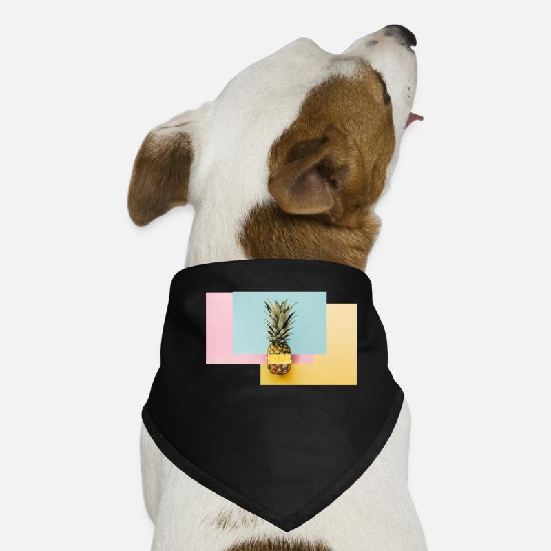 Bunte Ananas / Geschenk Idee Hunde-Bandana