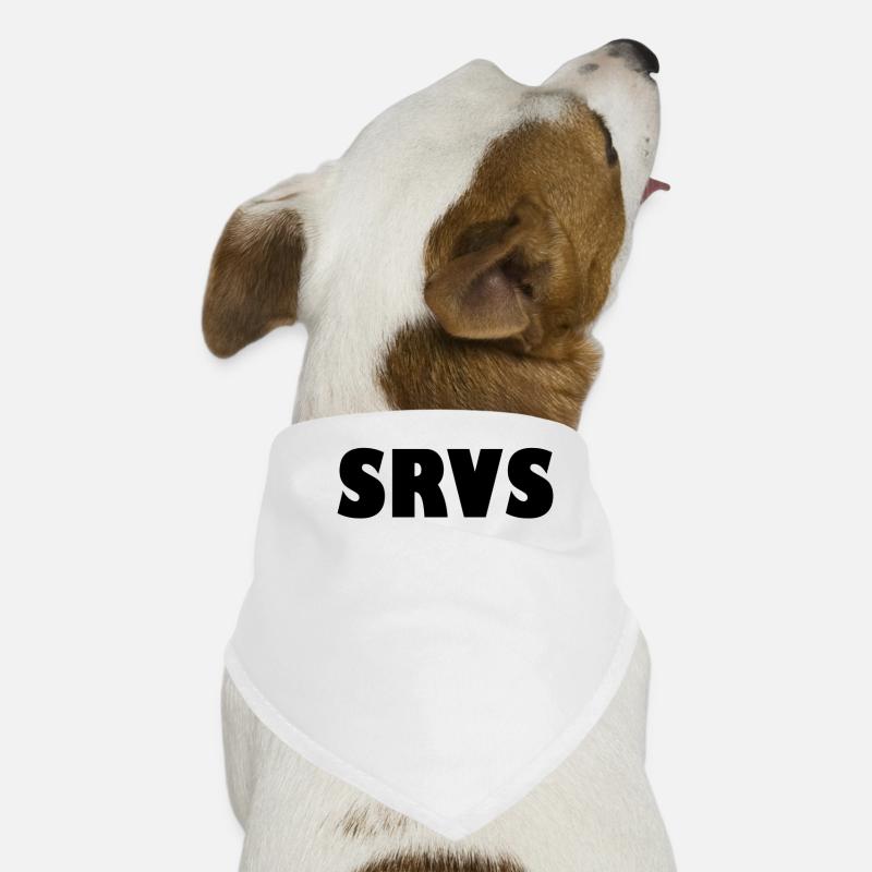 SRVS Servus Hallo Bayern Dialekt Geschenkidee Cool Hunde-Bandana
