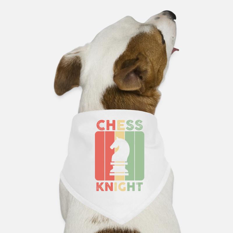 Chess chessboard move move fun gift game Dog Bandana