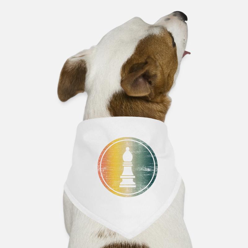 Échecs coureurs springers idée de nerds Bandana pour chien