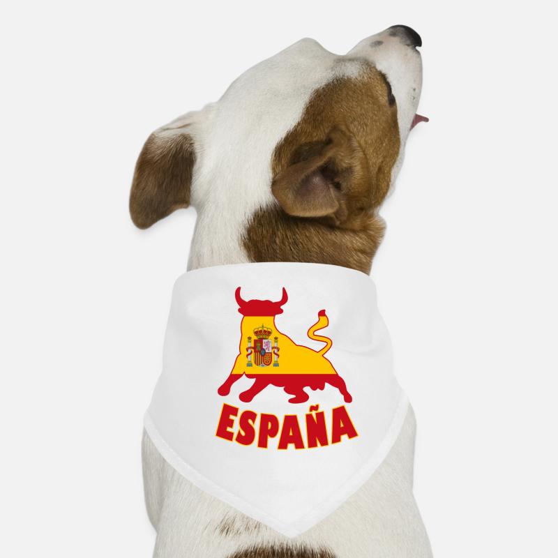Spanischer Stier Hunde-Bandana