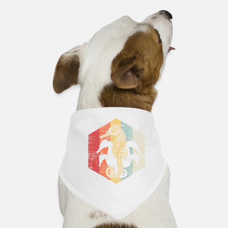 Seepferd Fisch Ozean Geschenk Tier Hunde-Bandana
