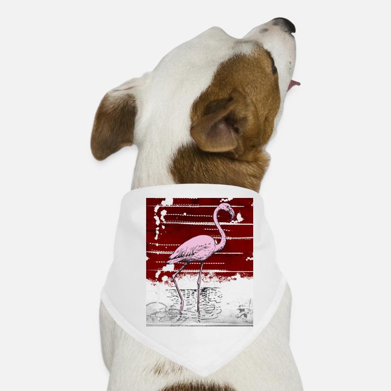 Flamant rose Bandana pour chien