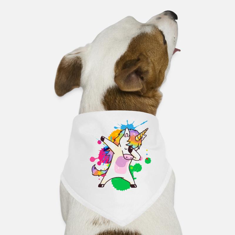Dab Einhorn Hunde-Bandana