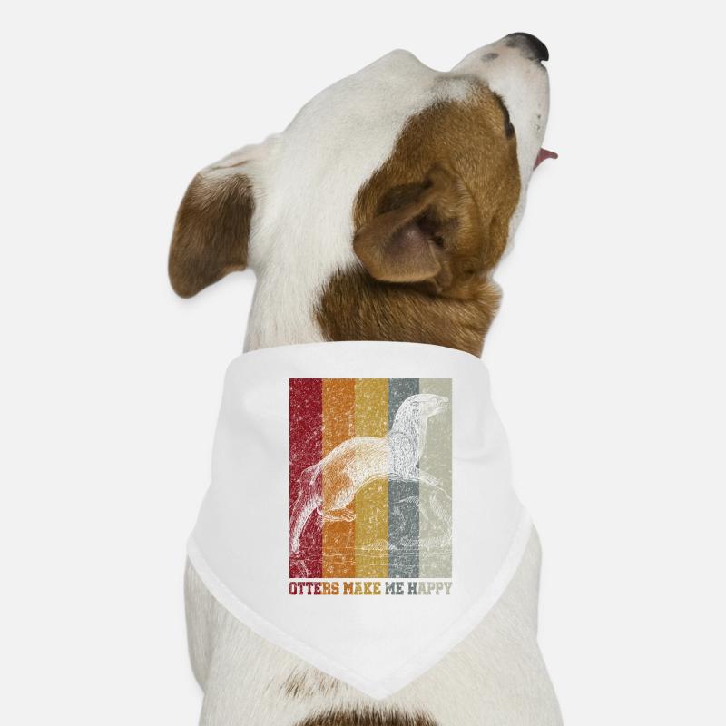 Otter Rodent Water Gift Dog Bandana