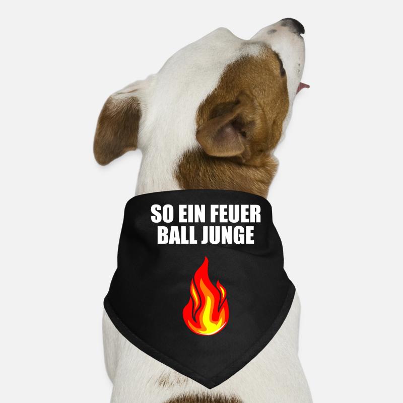 So ein Feuerball Junge Hunde-Bandana