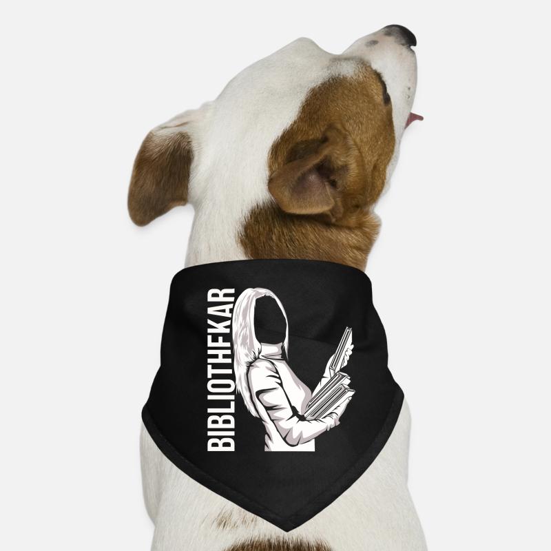 bibliothécaire Bandana pour chien