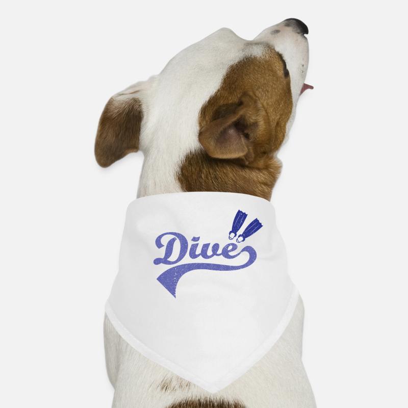 Divers dive Dog Bandana