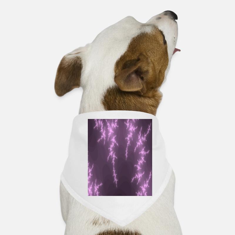 Flash fractal Bandana pour chien